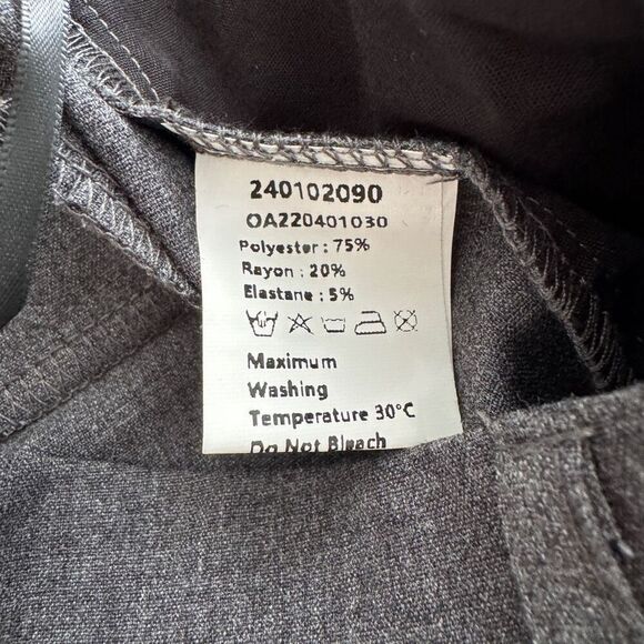 NWT Commense Gray Women's Wide-Leg Pants - Picture 10 of 10